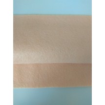 Фетр мягкий 1,5 мм (30*30 см) цв. светло-персиковый,  цена за лист